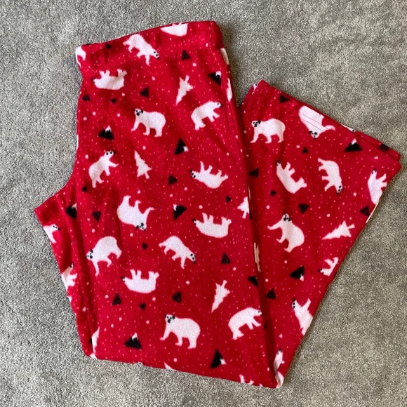 5 for $20: Fleece polar bear pajama pants - Picture 1 of 7